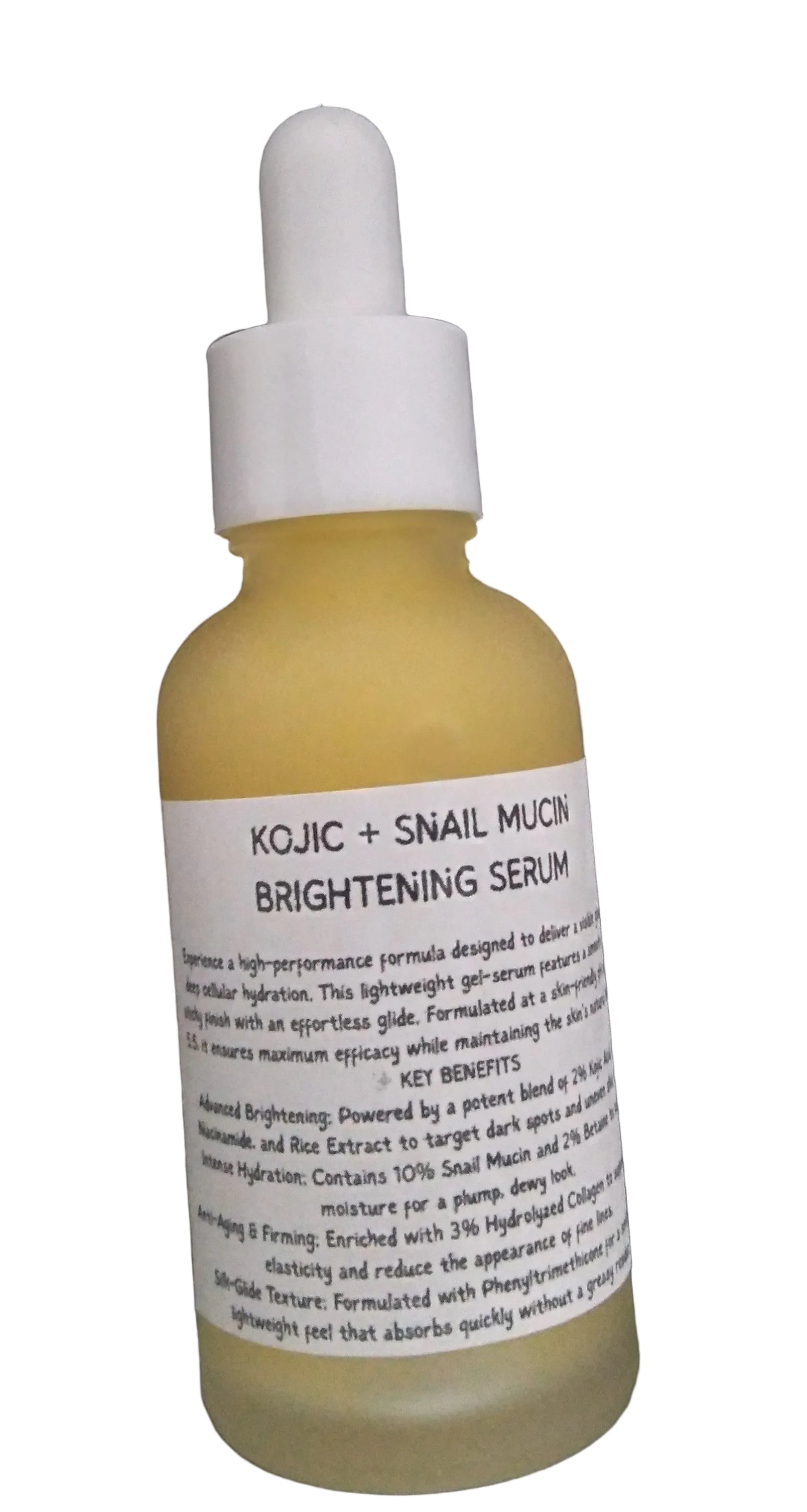 Face Serum Kojic Acid Snail Mucin with Alpha Arbutin (10 Bottles) 30 ml each